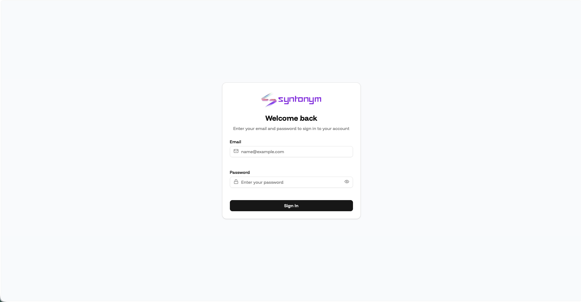 Login View